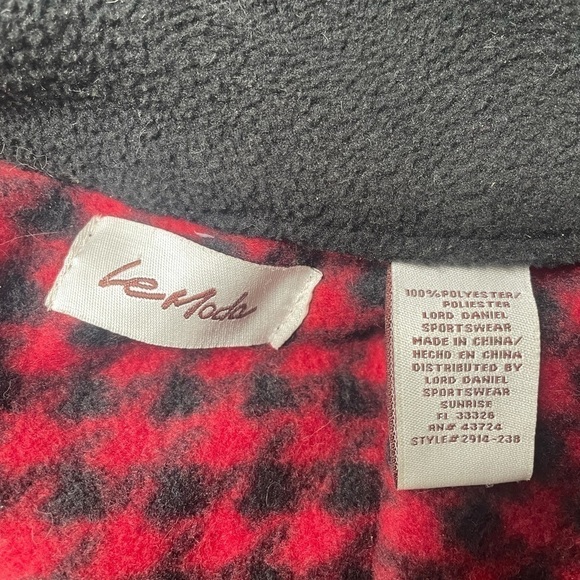 LE Mode houndstooth poncho with pockets - Picture 5 of 6